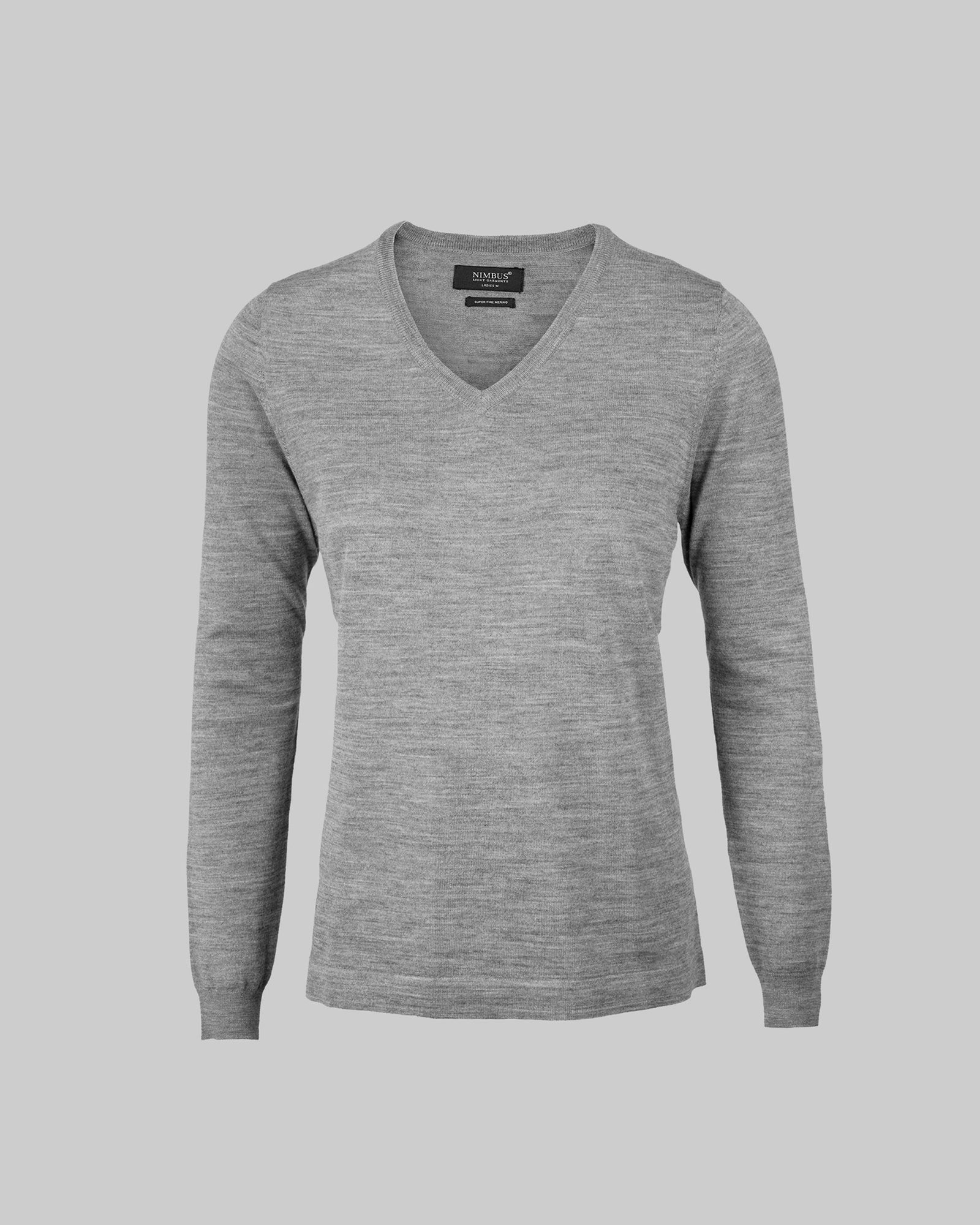 Ashbury Women Grey Melange Back