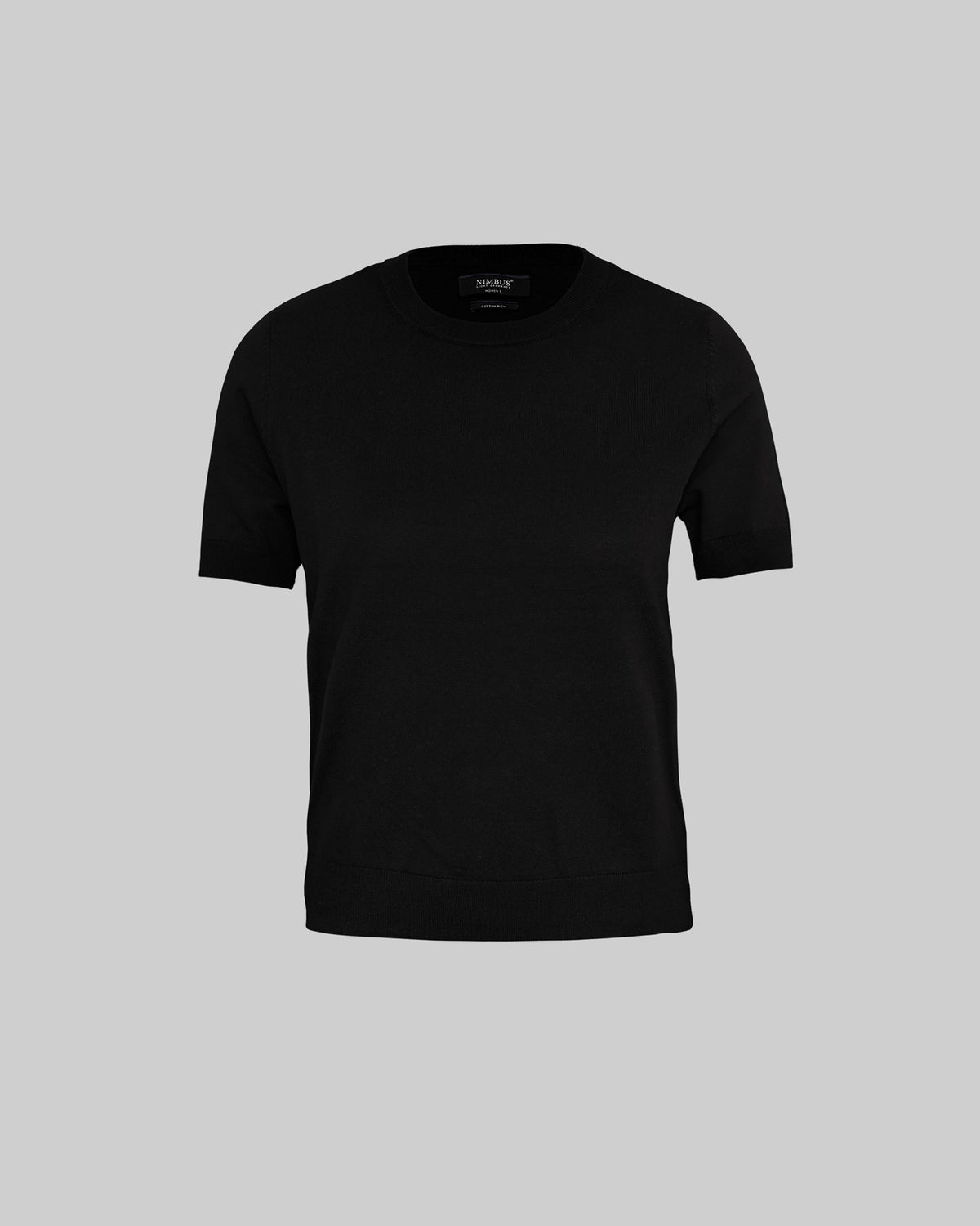 Brighton Short Sleeve Tee Women Black Front