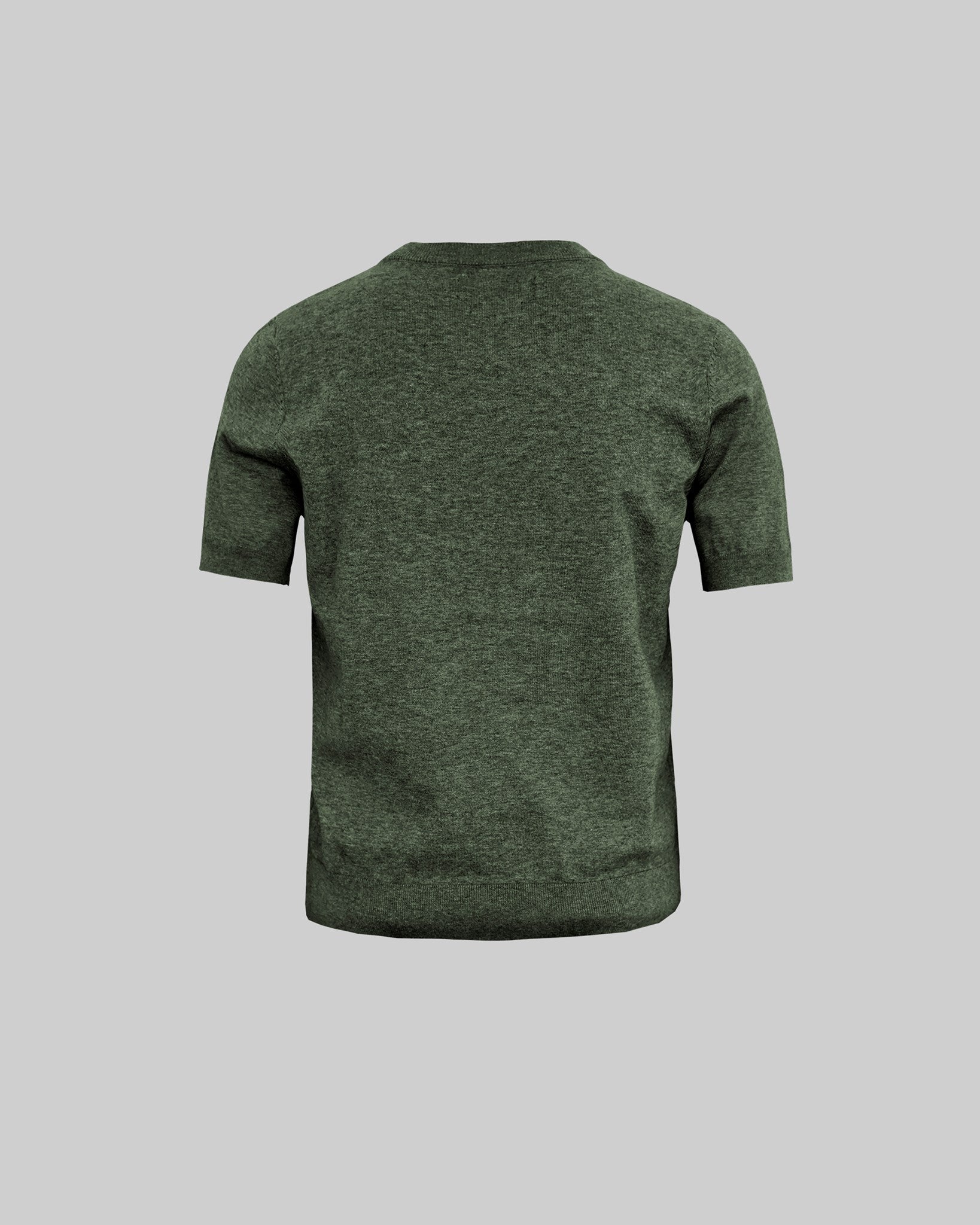 Brighton Short Sleeve Tee Women Olive Melange Back