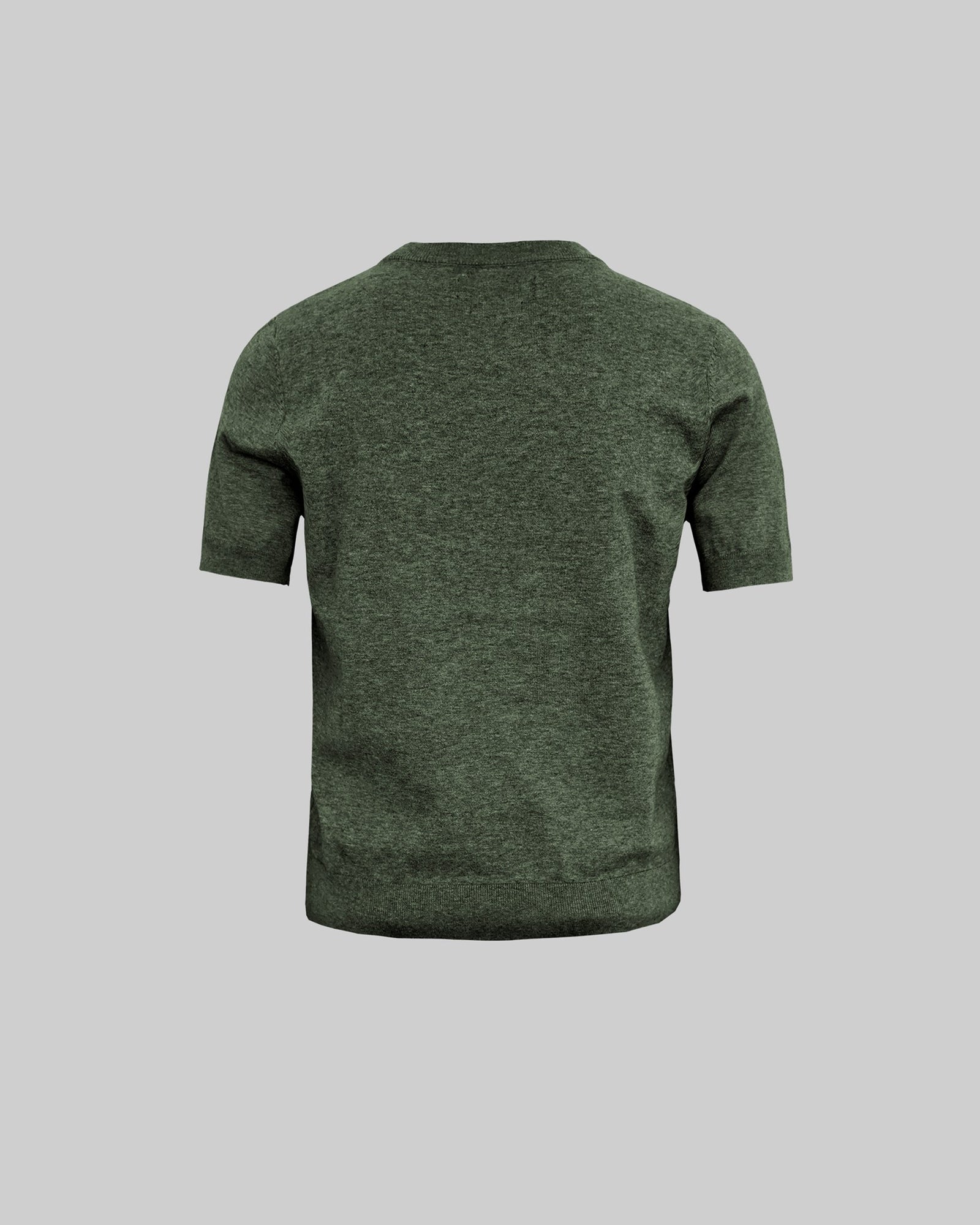 Brighton Short Sleeve Tee Women Olive Melange Back
