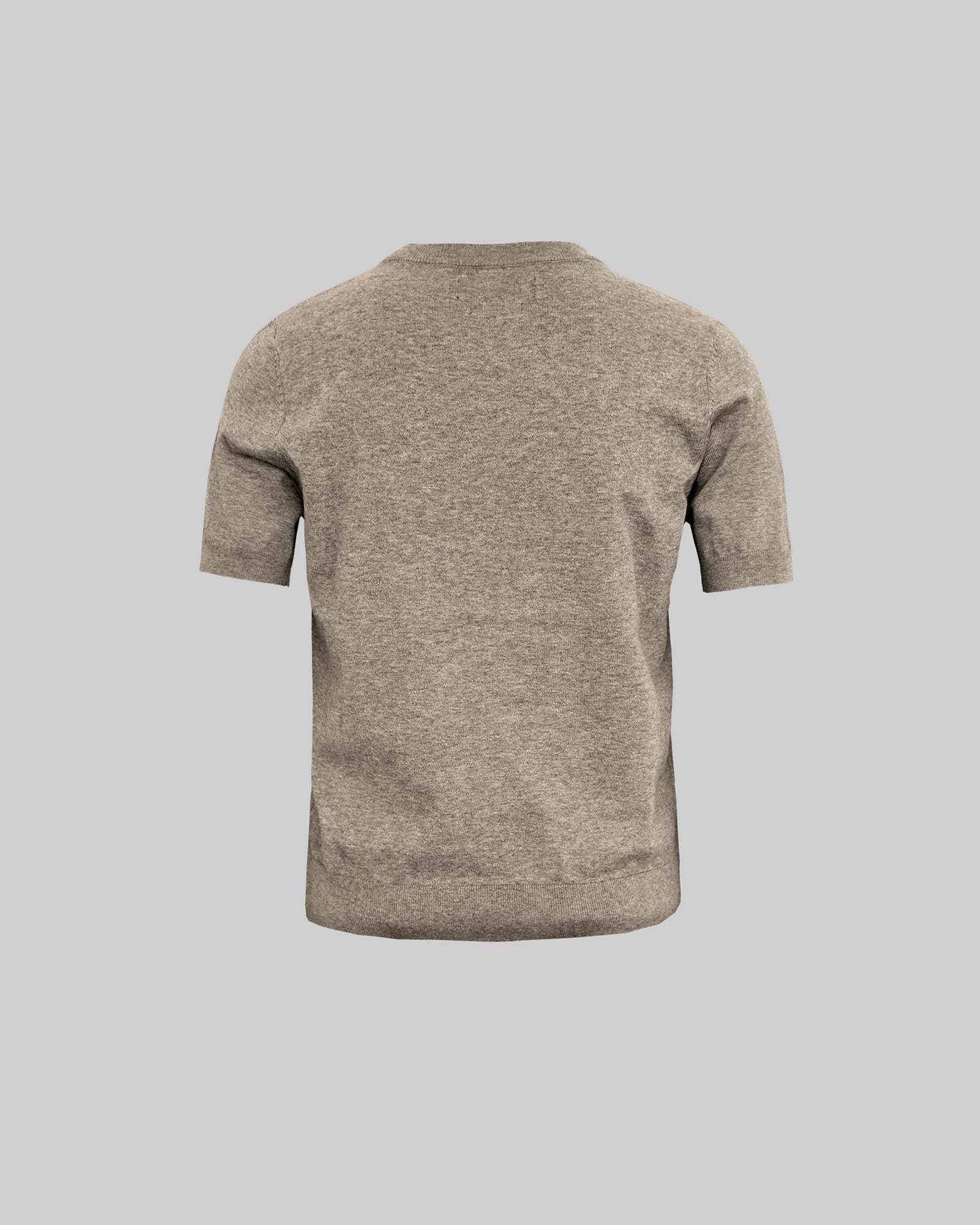 Brighton Short Sleeve Tee Women Sand Melange Back