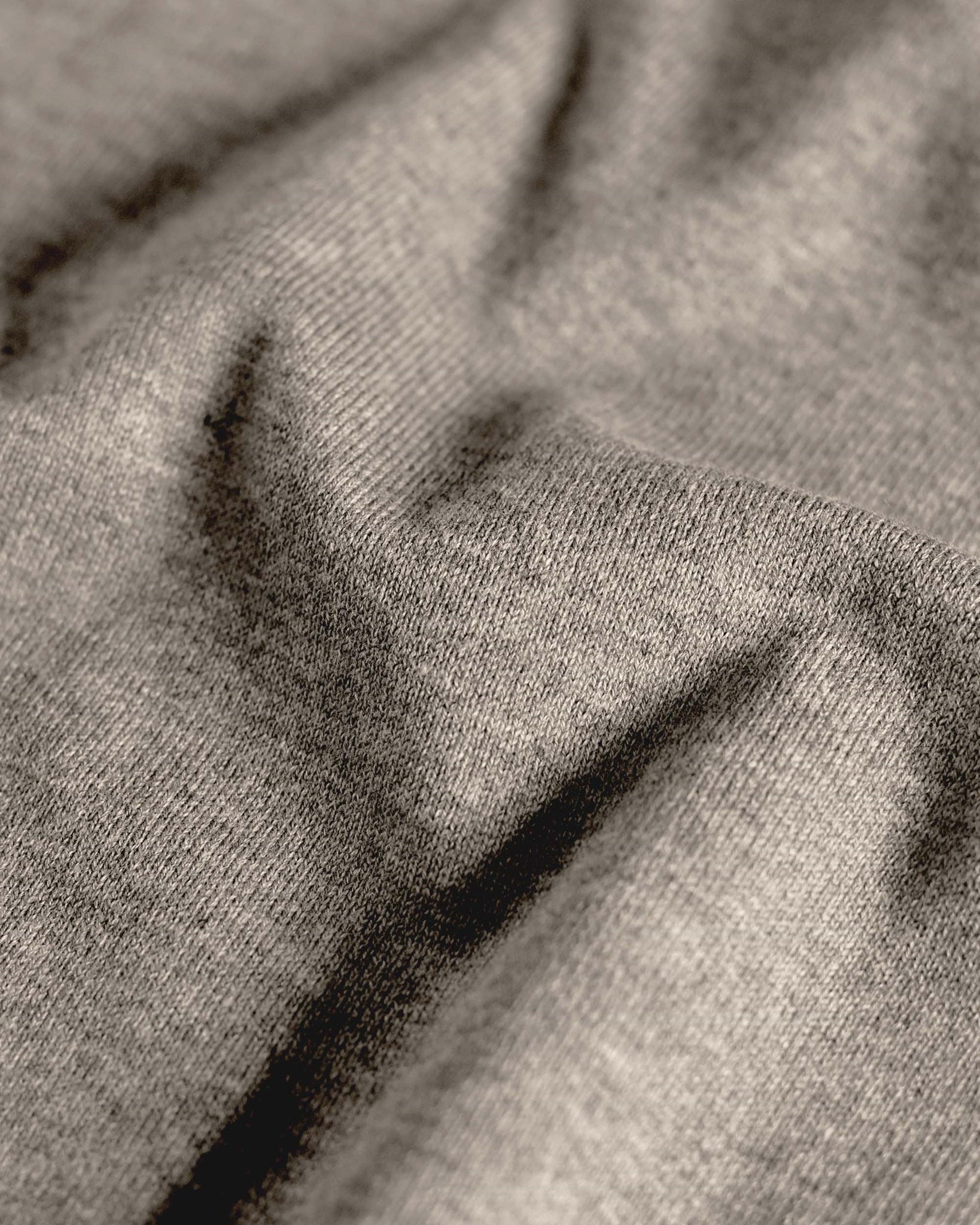 Brighton Short Sleeve Tee Women Sand Melange Closeup 3