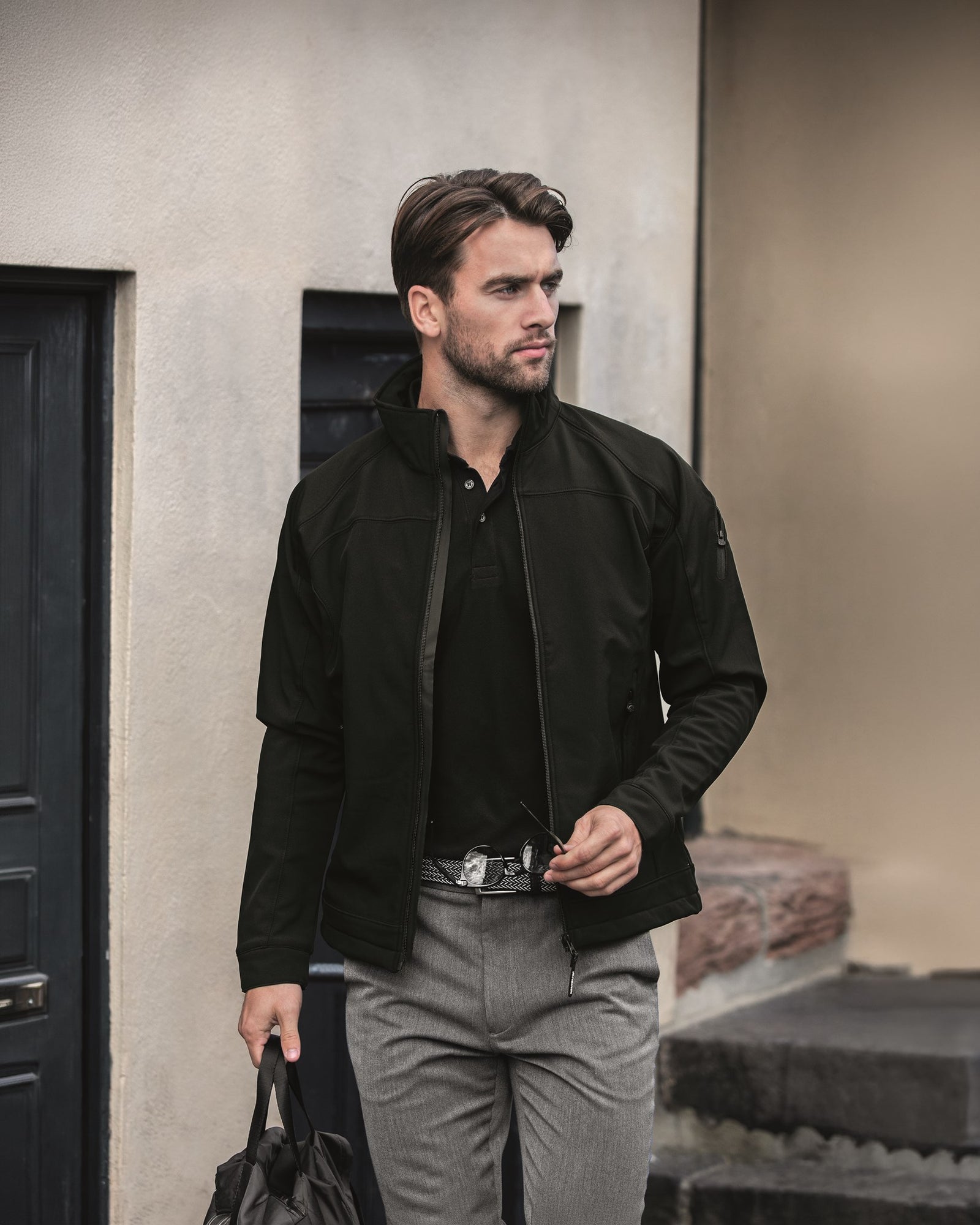 Duxbury Men Black Back