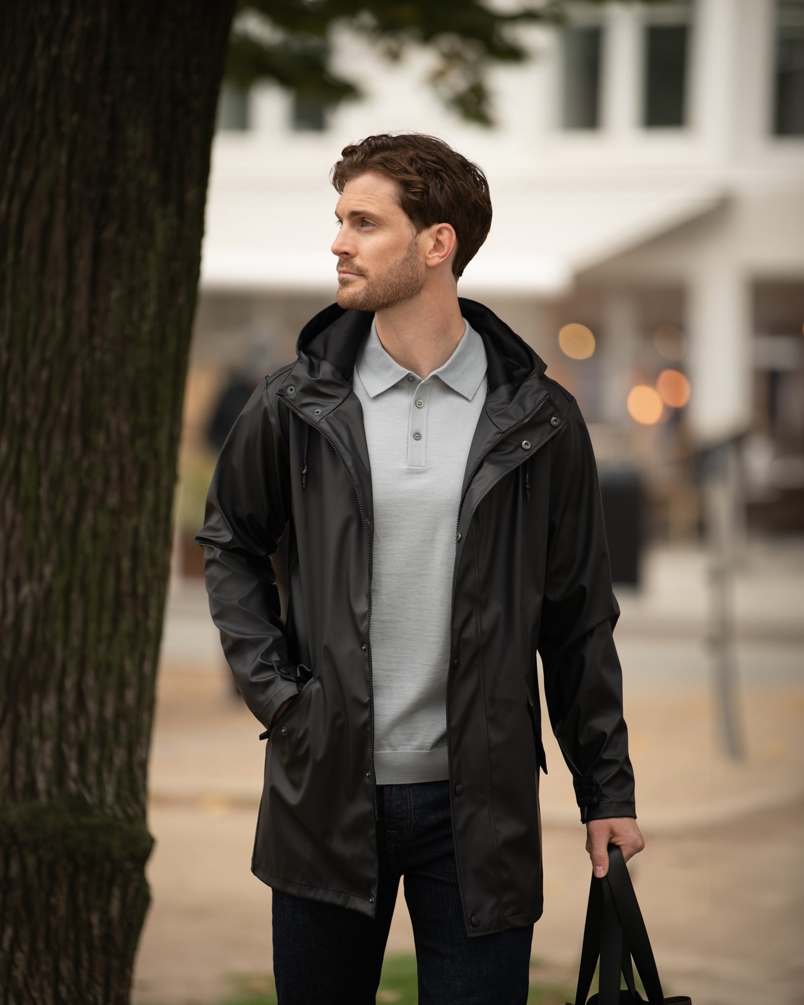 York Unisex Navy Back